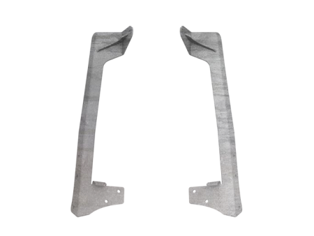 Road Armor 07-18 Jeep Wrangler JK LT Mounts 50 + 1 Lower Mount - Raw Fashion