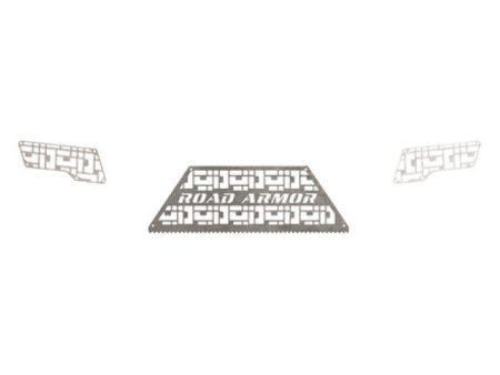 Road Armor 15-19 Chevy 2500 iDentity Rear Bumper Components - iD Mesh - Raw on Sale