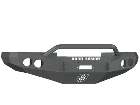 Road Armor 94-96 Dodge 1500 2500 Stealth Front Winch Bumper w Pre-Runner Guard - Tex Blk For Cheap