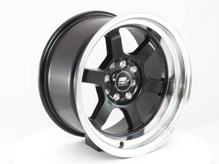 Time Attack - Black w Machined Lip - 15x8.0 4x100 4x114.3 Offset +0 Supply