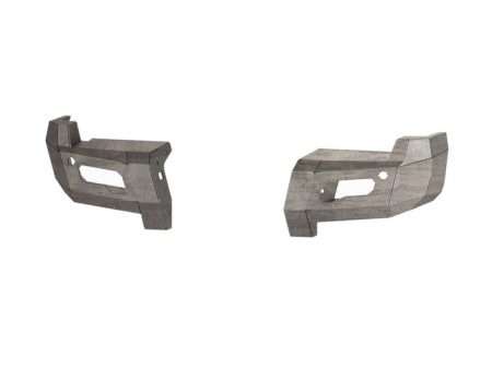 Road Armor 15-19 Chevy 2500 iDentity Rear Bumper Components - Non-Shackle End Pods - Raw For Discount