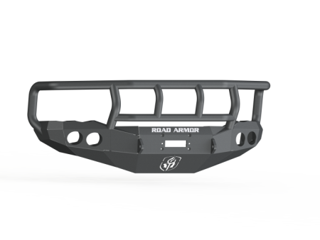 Road Armor 03-05 Dodge 2500 Stealth Front Winch Bumper w Titan II Guard - Tex Blk For Discount