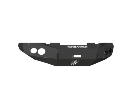 Road Armor 03-09 Chevy GMC C4500 Kodiak Stealth Front Winch Bumper - Tex Blk Fashion