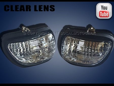 PATHFINDER LED G18TL GL1800 F6B TURN SIGNAL LENS COVER - CLEAR OR SMOKE PAIR Hot on Sale