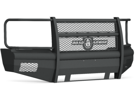 Road Armor 03-07 Chevy 2500 Vaquero Front Bumper Full Guard - Tex Blk Sale