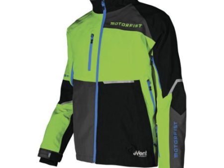 Motorfist Rekon X Jacket - MF20A-M3-2X - Green Blue - 2XL Supply