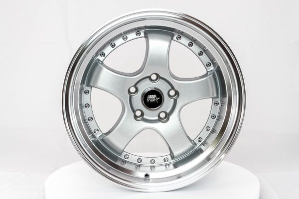 MT07 - Silver w Machined Lip - 17x9.0 5x114.3 Offset +20 Hot on Sale