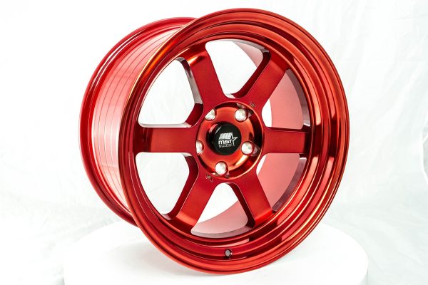 Time Attack - Ruby Red - 17x9.0 5x114.3 Offset +20 Supply