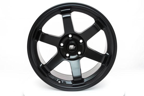 MT01 - Matte Black - 17x9.0 5x114.3 Offset +35 For Sale