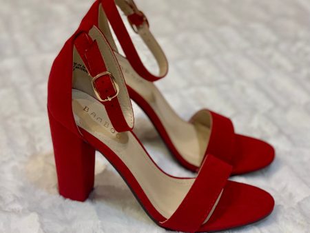 simple ankle strap and single strap heel Online Hot Sale