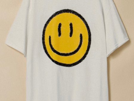 Oversized smiley face tee Sale