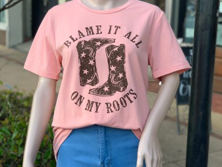 blame it on my roots tee Fashion