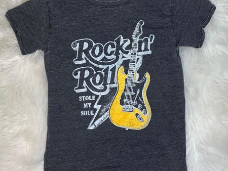 Refined Canvas yellow guitar tee For Discount